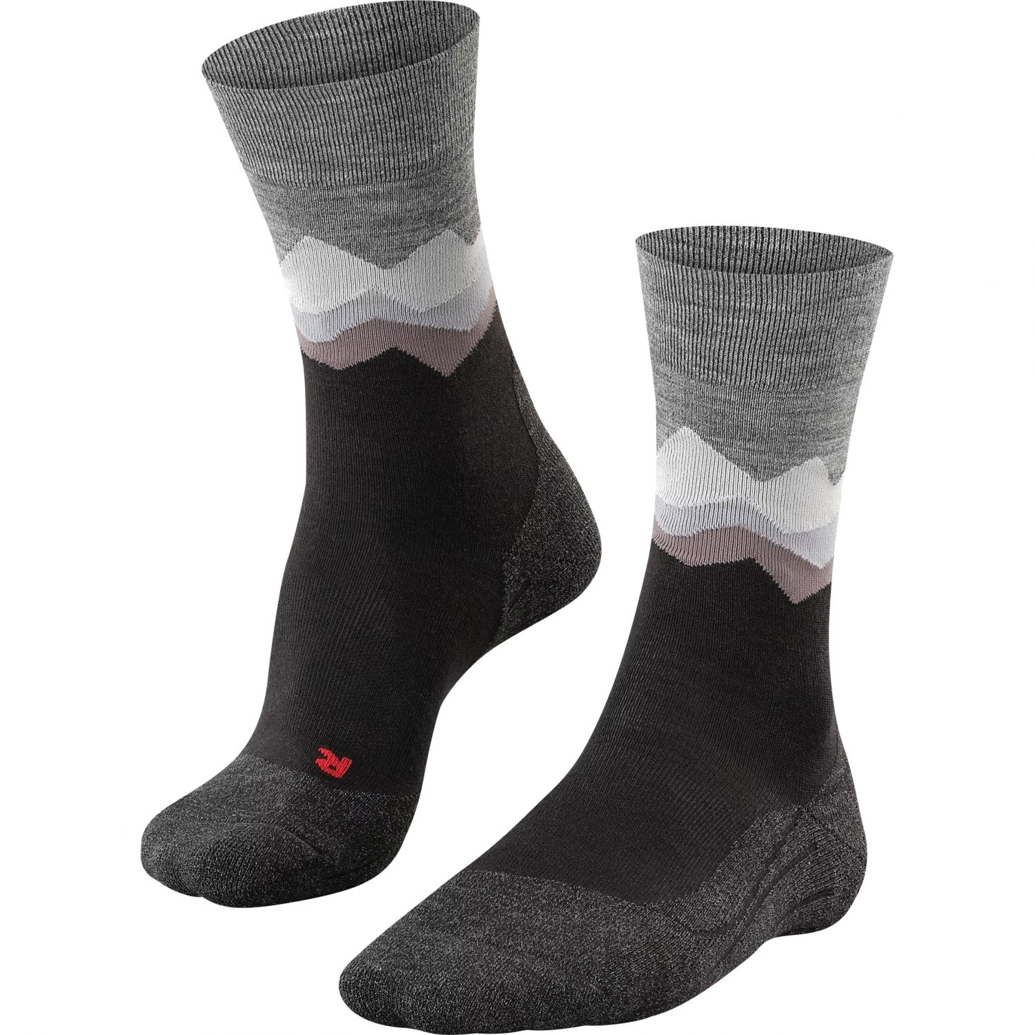 Falke TK2 Explore, chaussettes de randonnée, hommes, noir