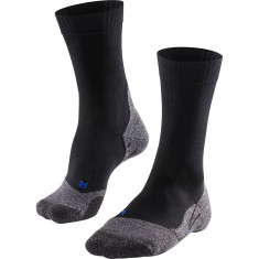 Falke TK2 Explore Cool, meias de caminhada, mulher, preto