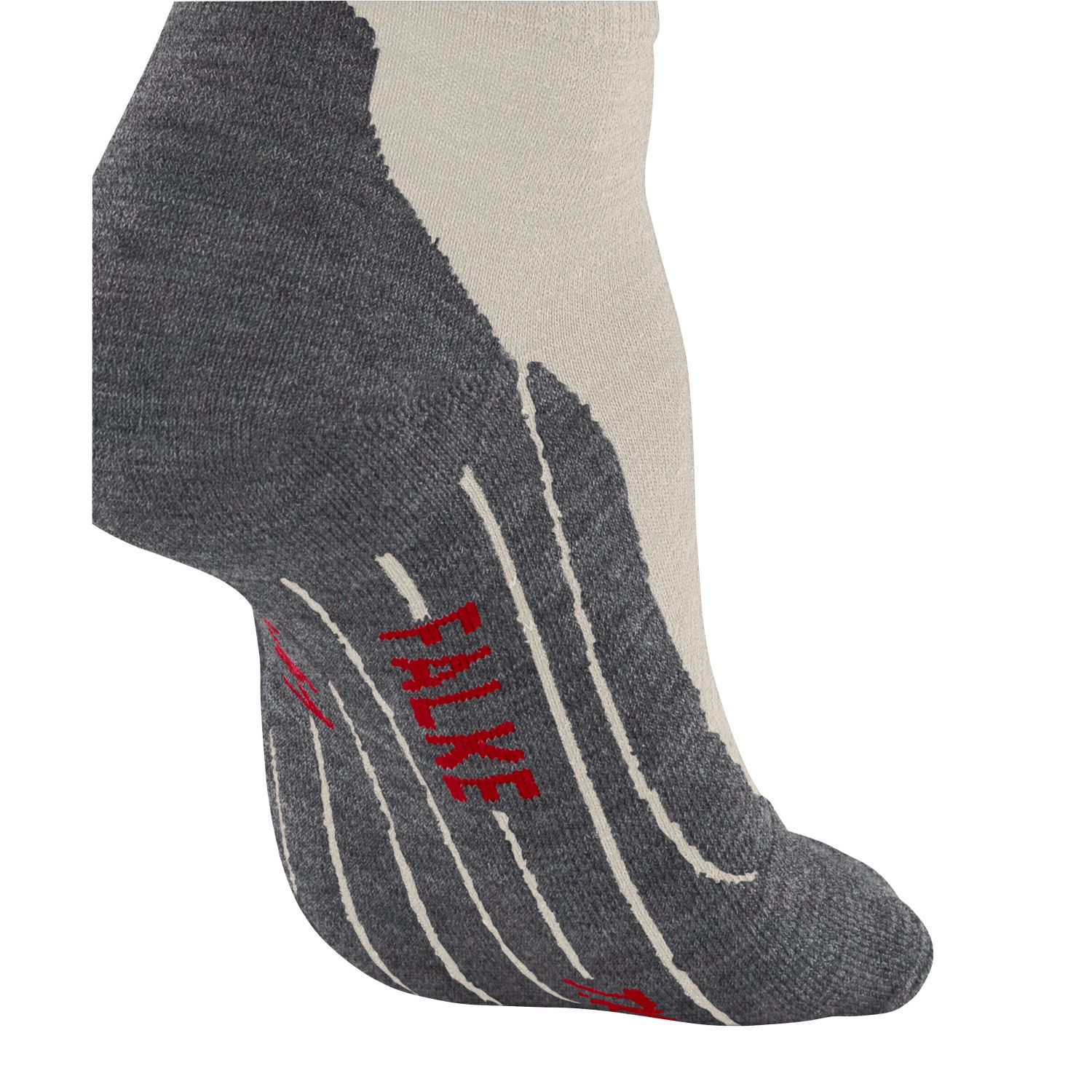 Falke TK5 Wander, chaussettes de randonnée, femme, beige