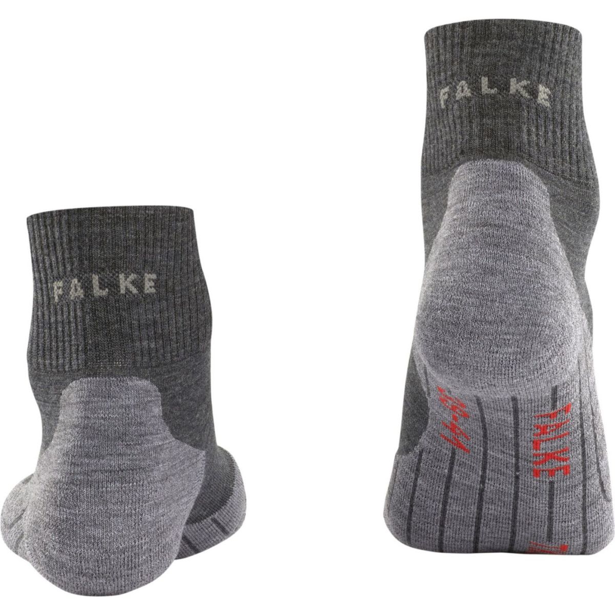 Falke TK5 Wander, meias de caminhada, homem, cinzento