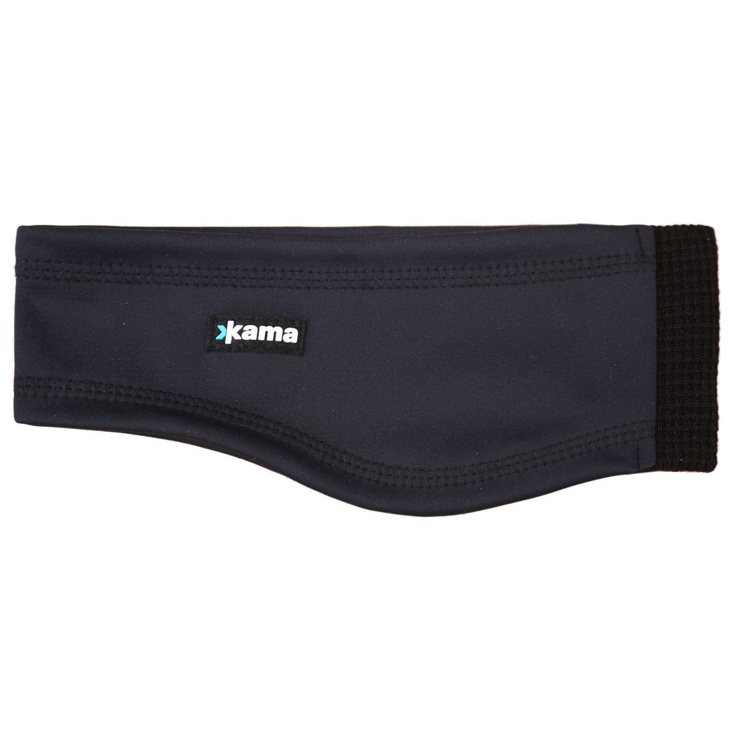 Fascia Kama in softshell, larga, nera