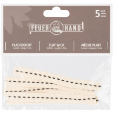 Feuerhand Flat Wick 12 cm for 276, Væge, 5 stk.