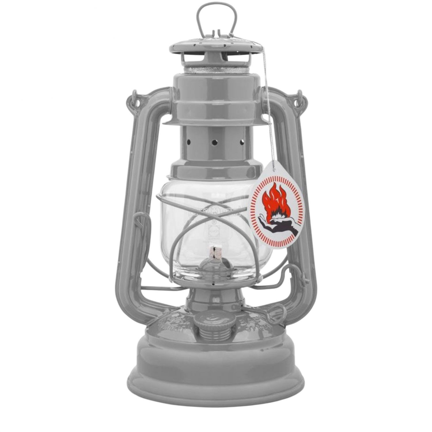 Feuerhand Hurricane Lantern 276, lyhty, nordic grey