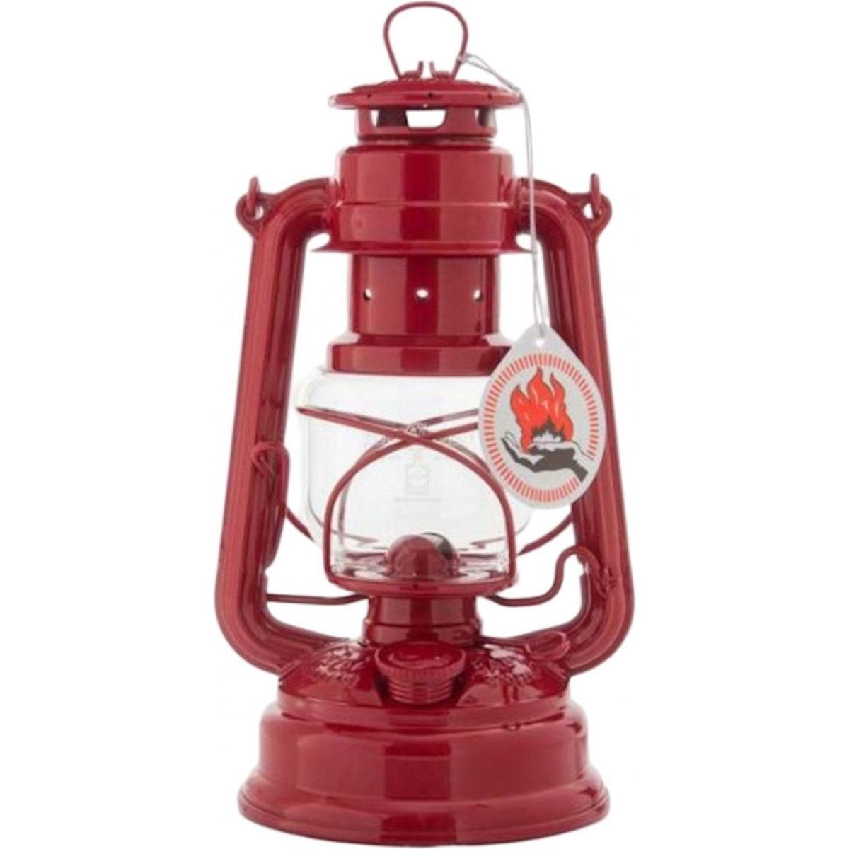 Feuerhand Hurricane Lantern 276, lykt, rubinrød