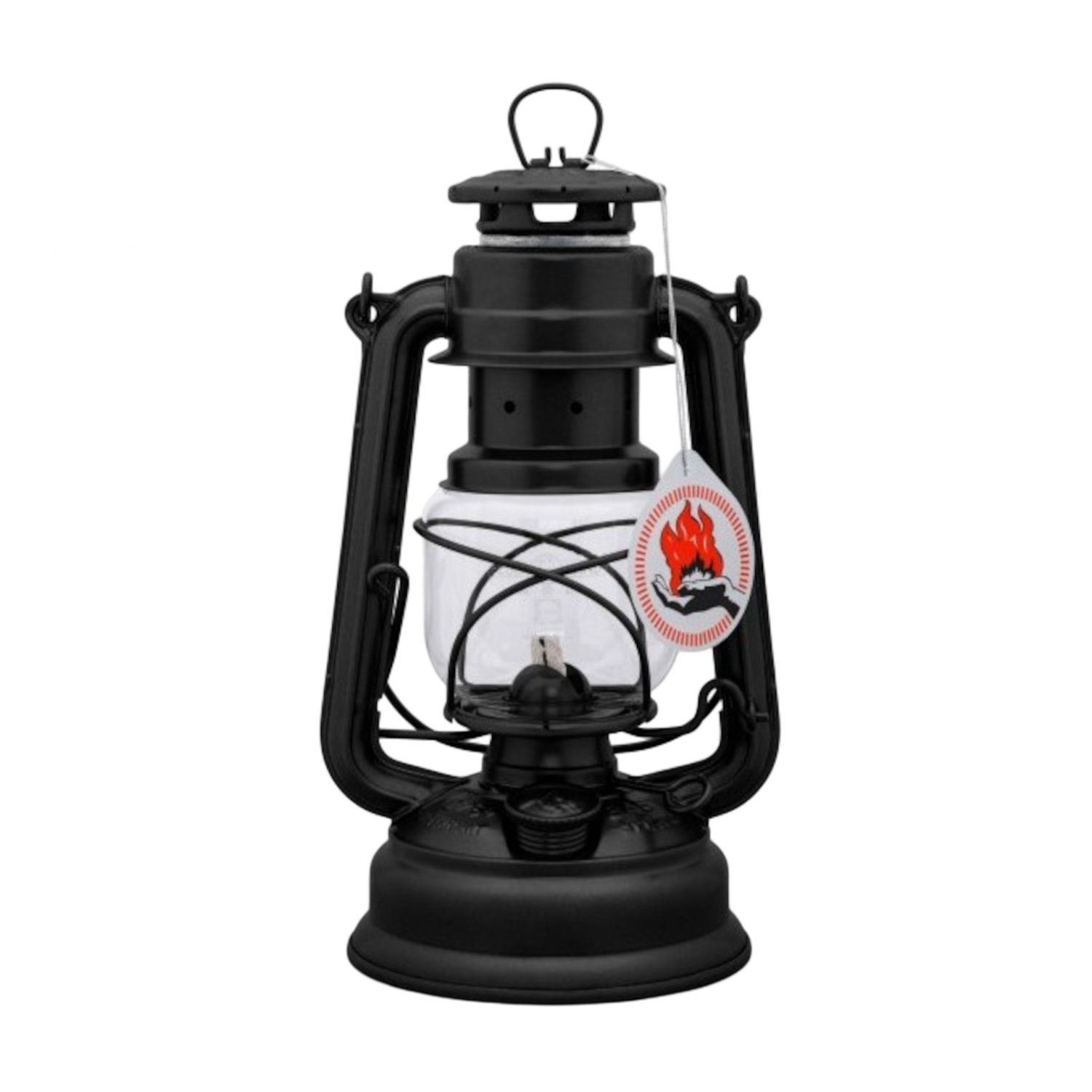 Feuerhand Hurricane Lantern, Laterne, Matt Schwarz