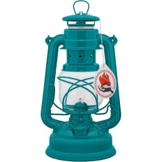 Feuerhand Hurricane Lantern, Laterne, Teal Blau
