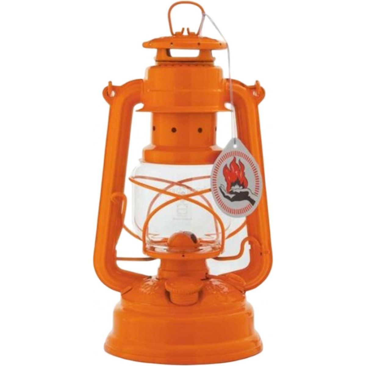 Feuerhand Hurricane Lantern, lykt, pastell oransje