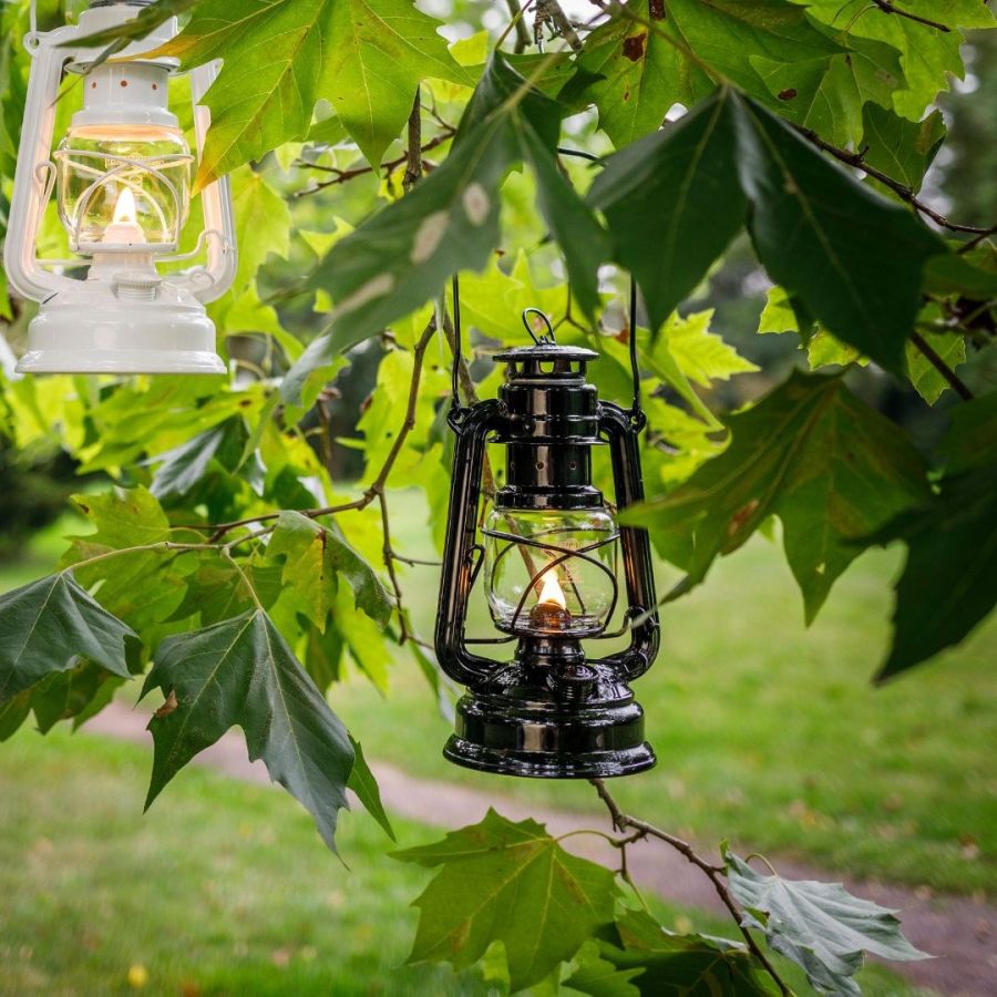 Feuerhand Hurricane Lantern, lykta, Jet Black