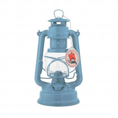Feuerhand Hurricane Lantern, lykta, Pastellblå