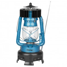 Feuerhand Lufo Hurricane Latern With Radio, latarnia, niebieski