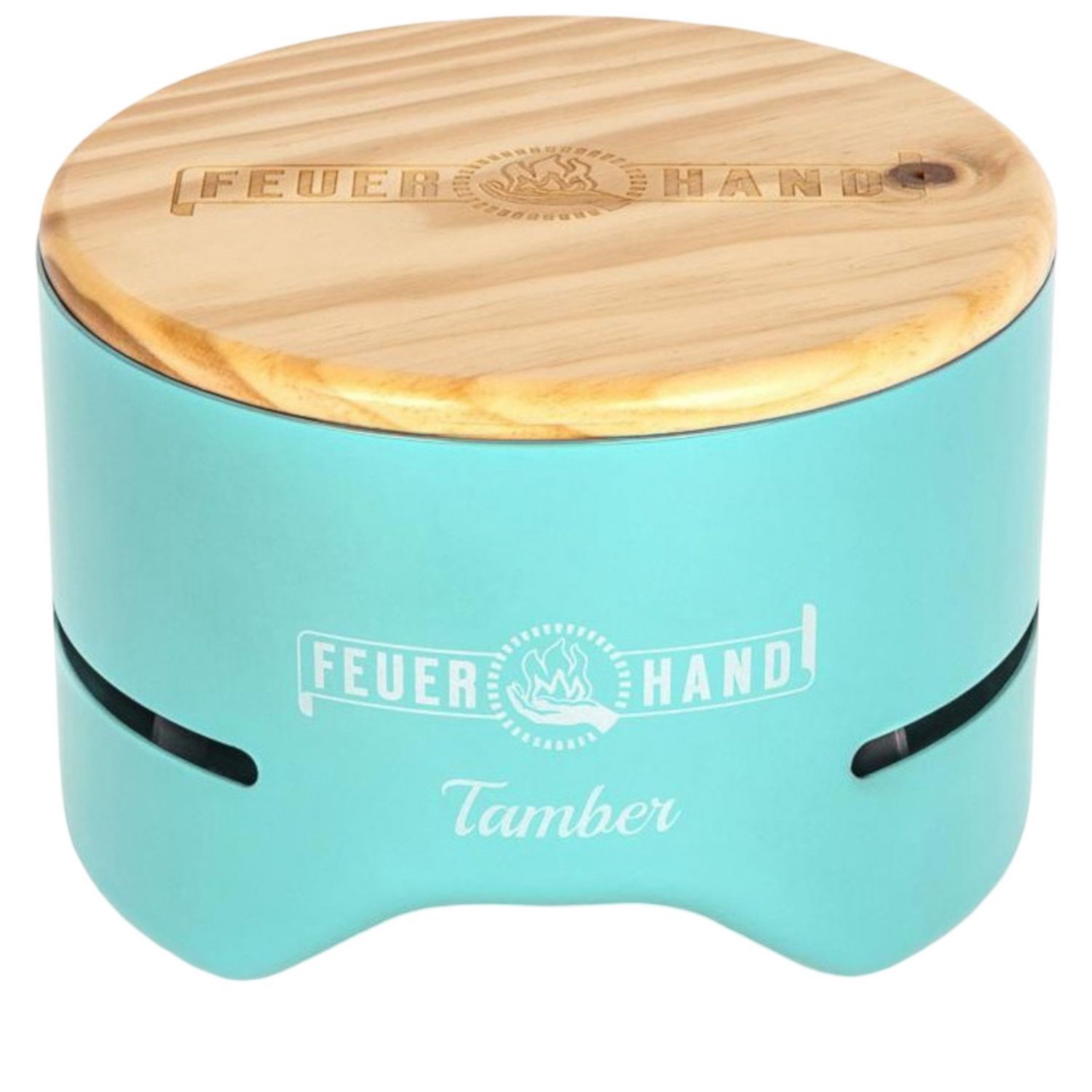 Feuerhand Table Top grill Tamber, barbecue de table, cobalt bleu