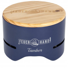 Feuerhand Table Top grill Tamber, grill sto?owy, kobaltowy niebieski
