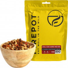 Firepot Chili con Carne avec Riz, nourriture lyophilisée, XL