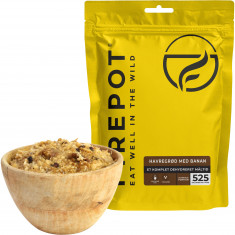 Firepot Oatmeal with Banana, alimento liofilizado, Reg