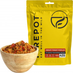 Firepot Smoked Tomato Paella, freeze-dried food, Reg
