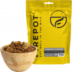 Firepot Svinekød og Bønner, frysetørret mad, XL