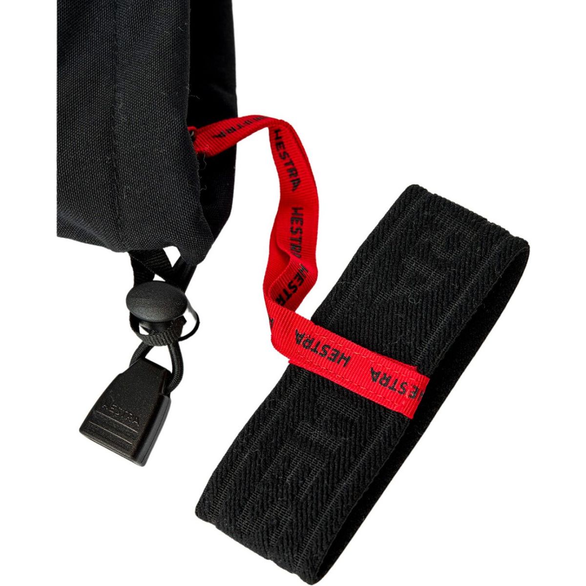 Funda de esquí Hestra Army Leather Heli, negra