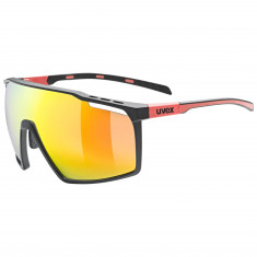 Gafas de sol Uvex mtn perform, Negras/Rojas