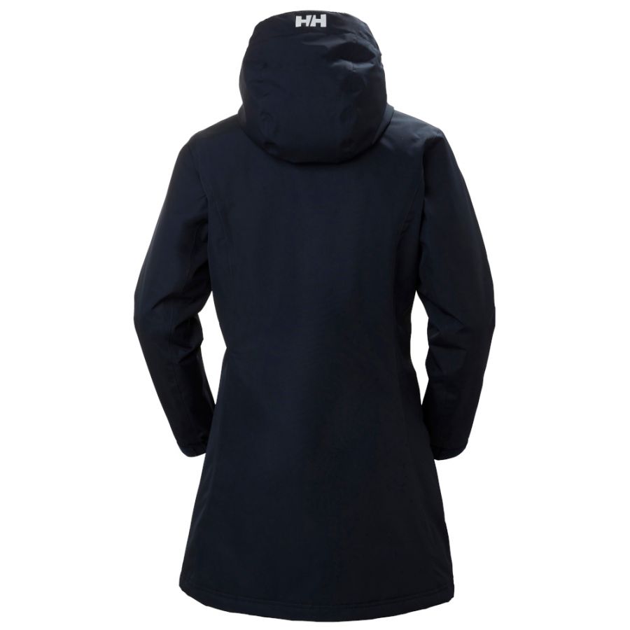Geacă de iarnă Helly Hansen Long Belfast, femei, albastru închis