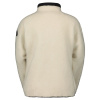 Geacă fleece Scott Defined Heritage Pile, pentru femei, alb/negru