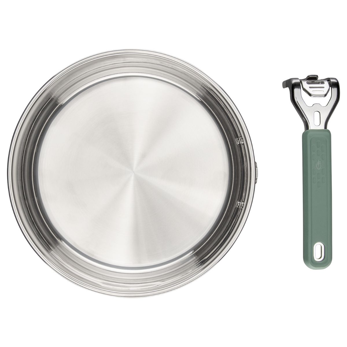 Gerber Compleat Saute Pan, panela, prata