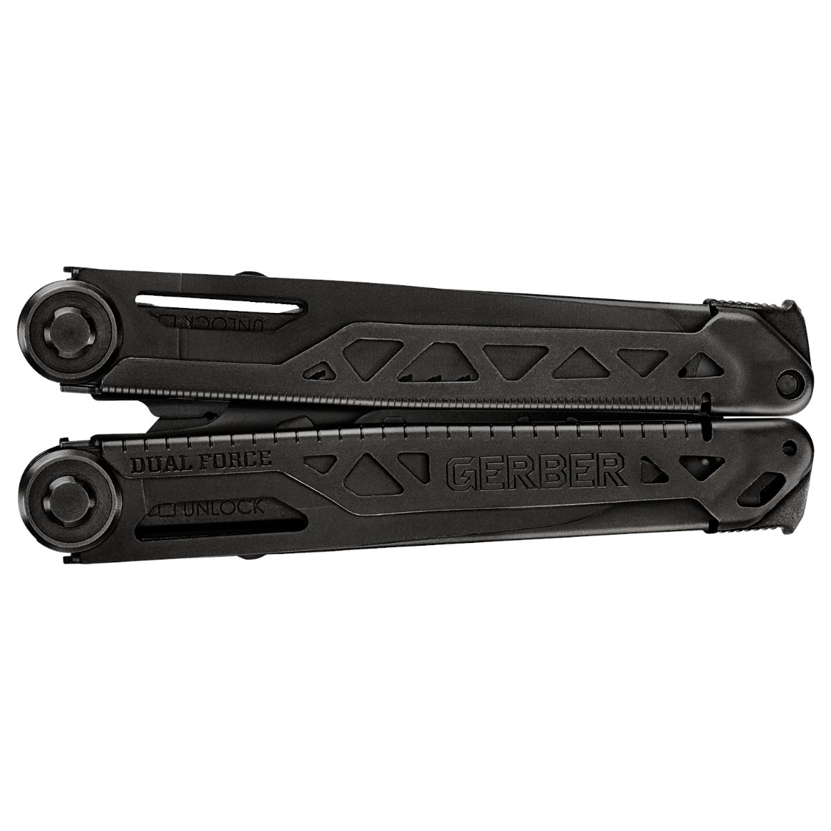 Gerber Dual Force Black, multitool, sort