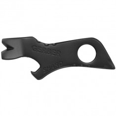 Gerber Shard Black Keychain Tool Card, verktøy til nøkkelring, svart