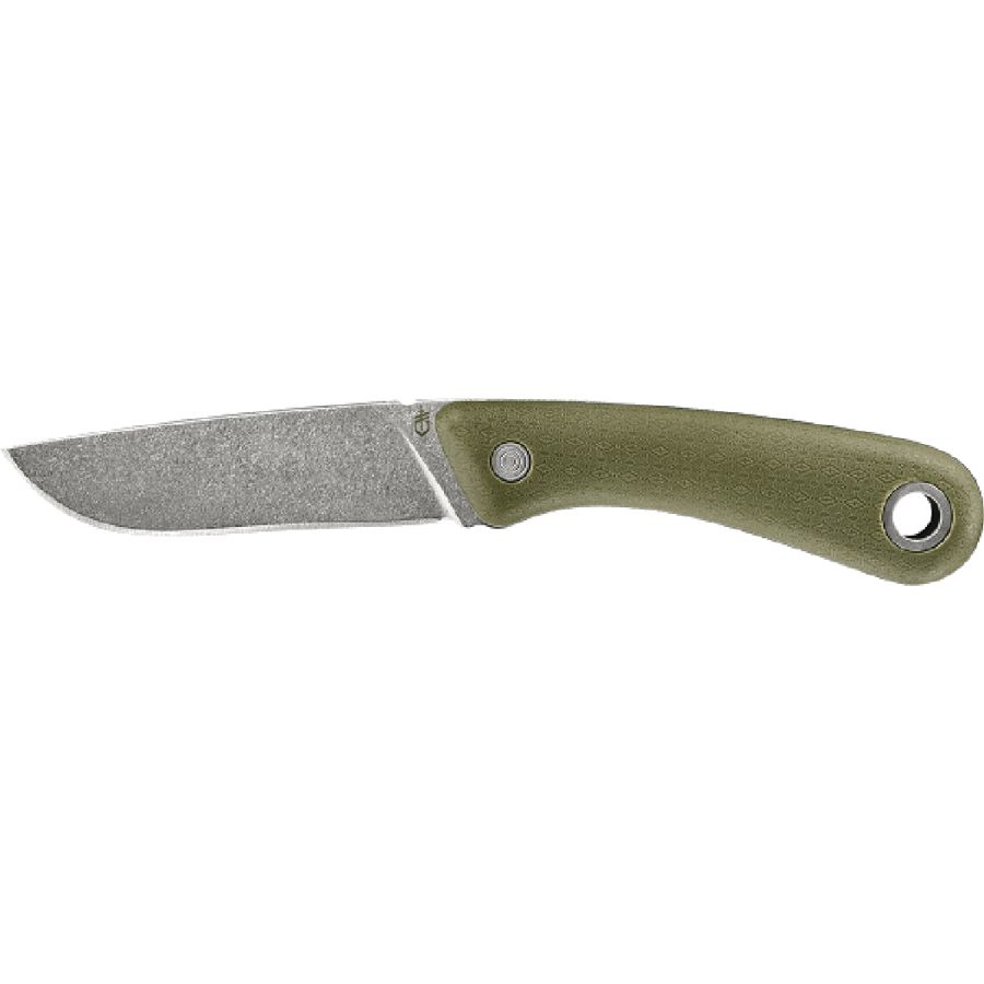 Gerber Spine Fixed, lommekniv, grønn