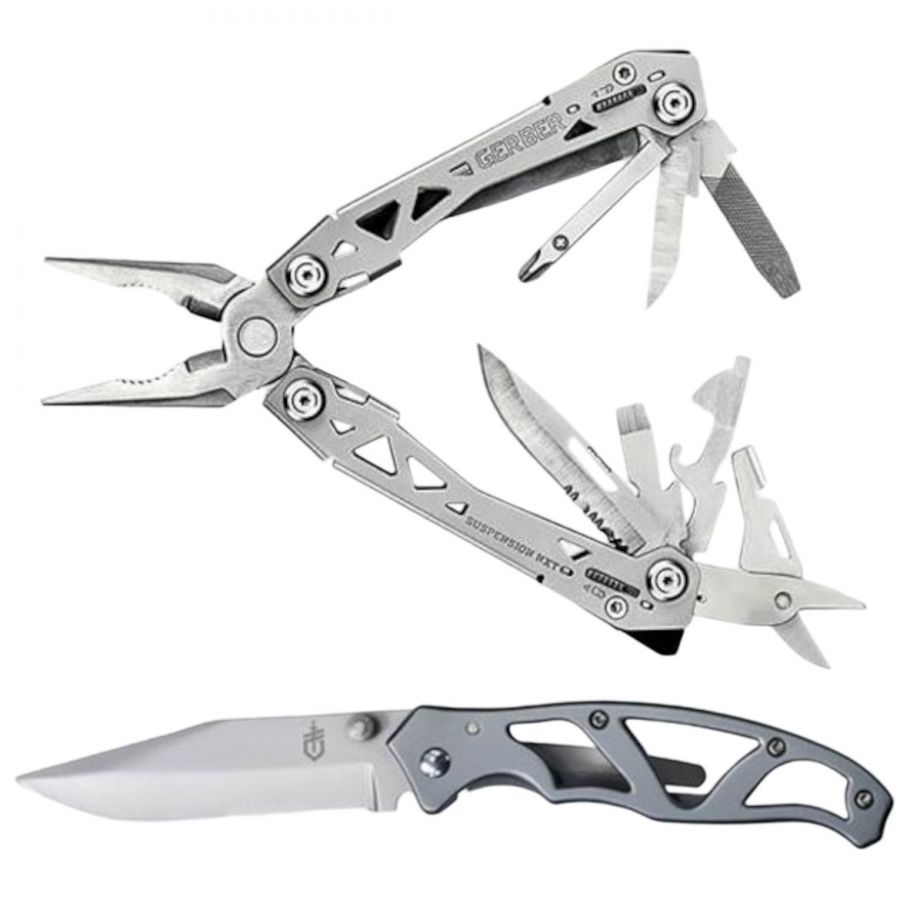 Gerber Suspension NXT y Paraframe, multiherramienta