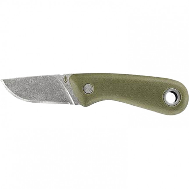 Gerber Vertebrae Fixed Green, fickkniv, grön