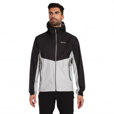 Giacca da pioggia Kilpi Hurricane, uomo, nero/grigio