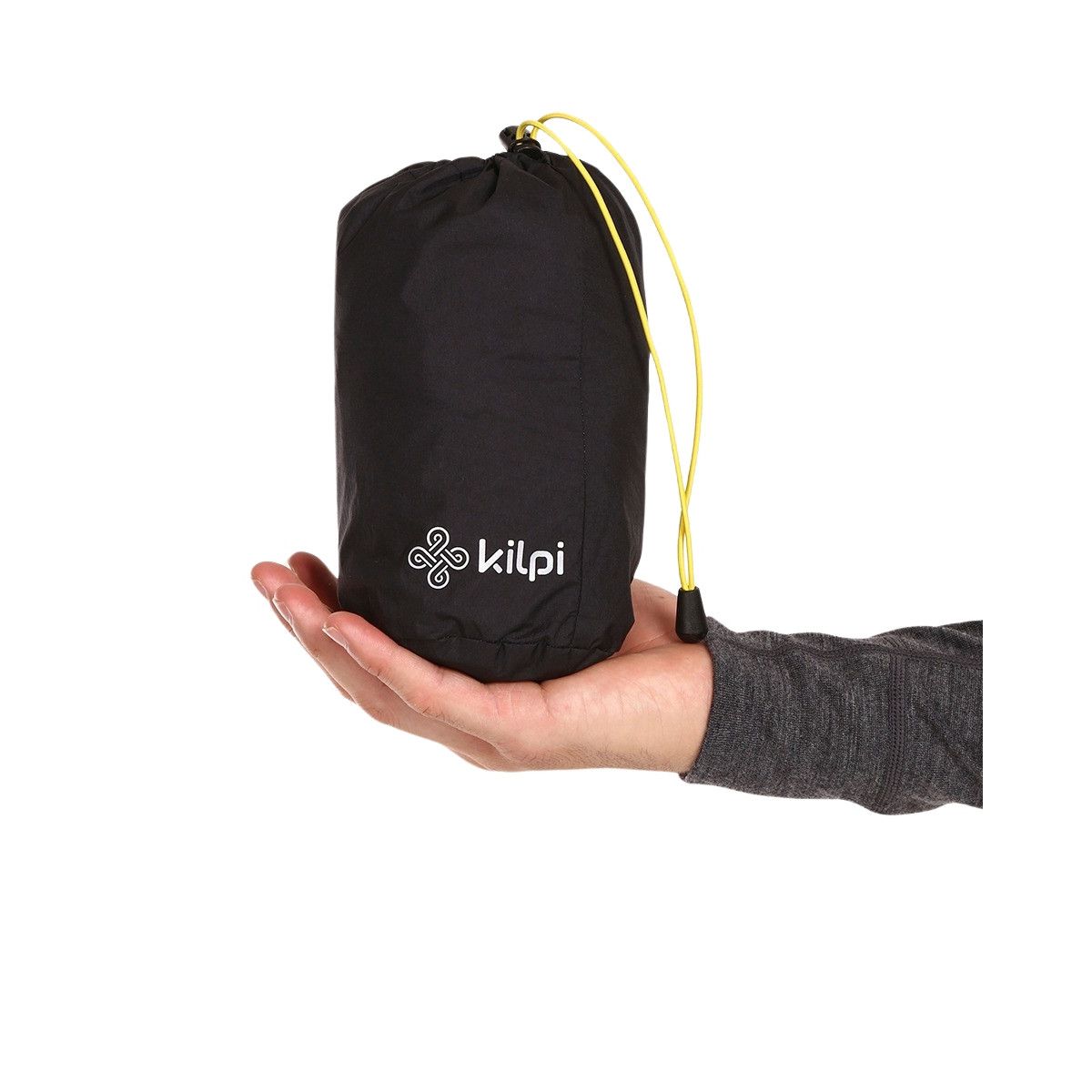 Giacca da pioggia Kilpi Hurricane, uomo, nero/grigio