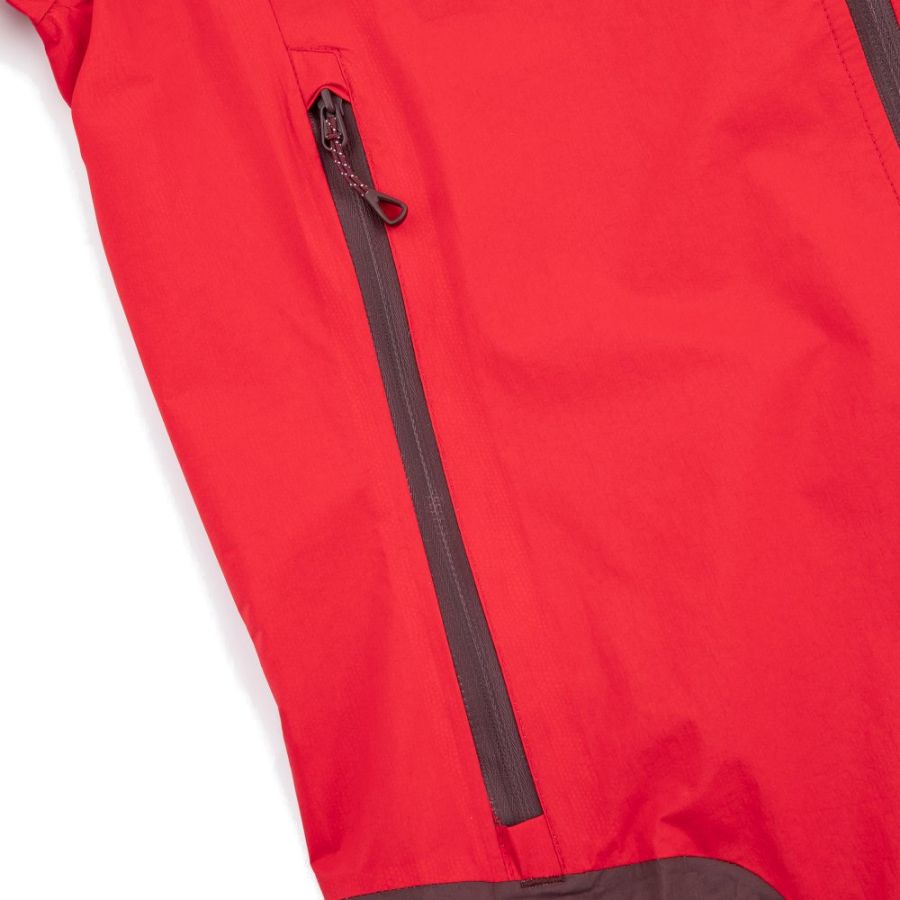Giacca da pioggia Kilpi Hurricane, uomo, rosso