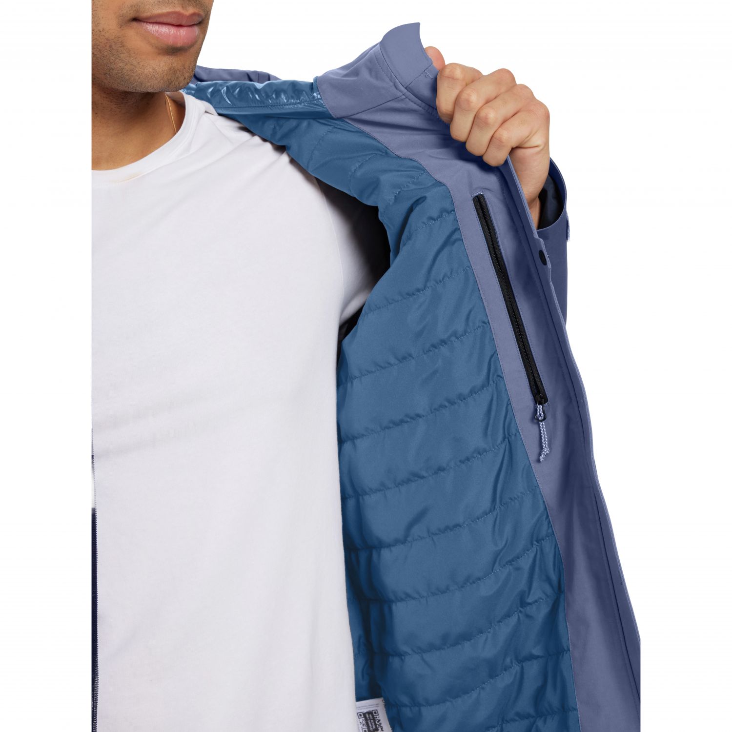 Giacca da sci Didriksons Povel, uomo, blu