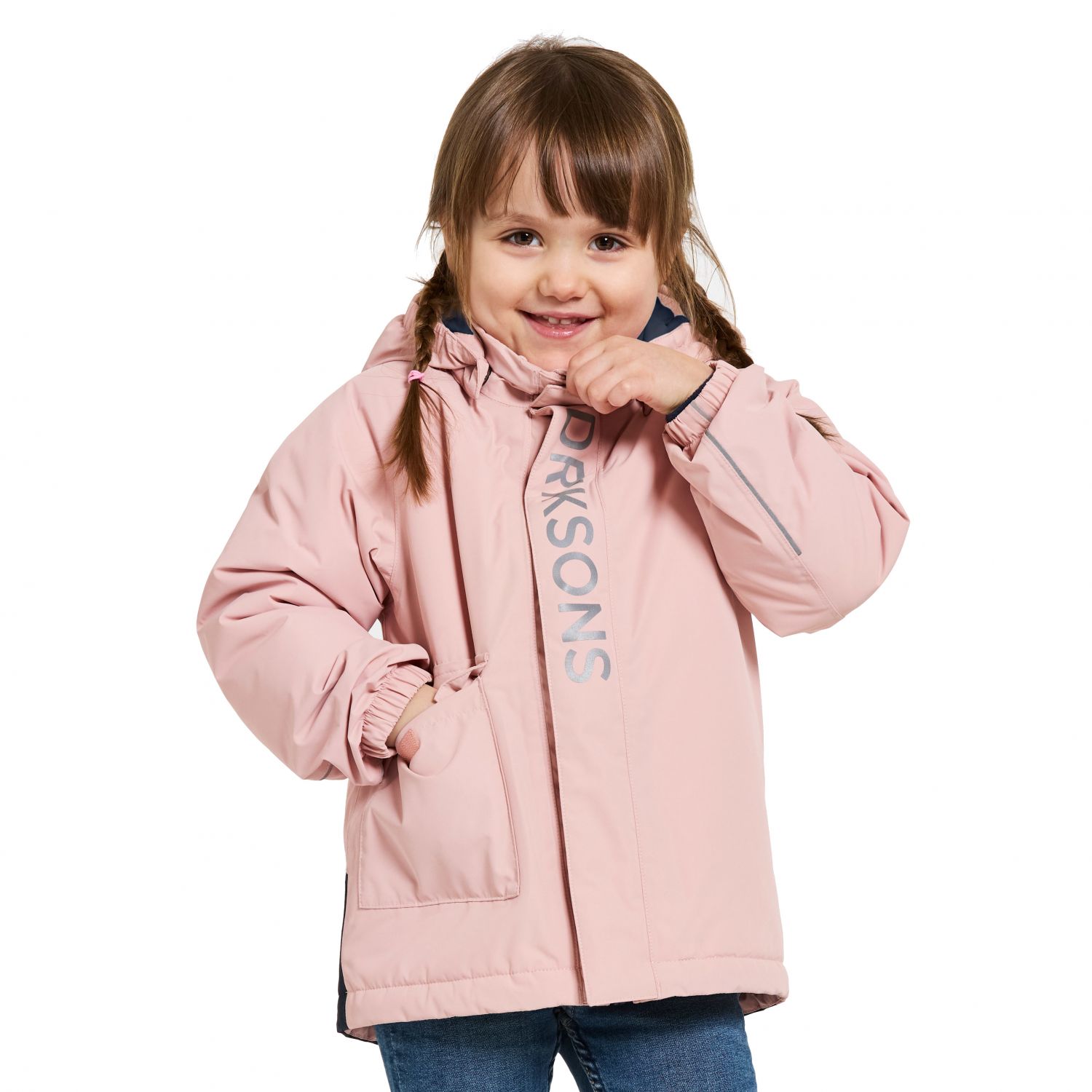 Giacca da sci Didriksons Talvi, junior, rosa