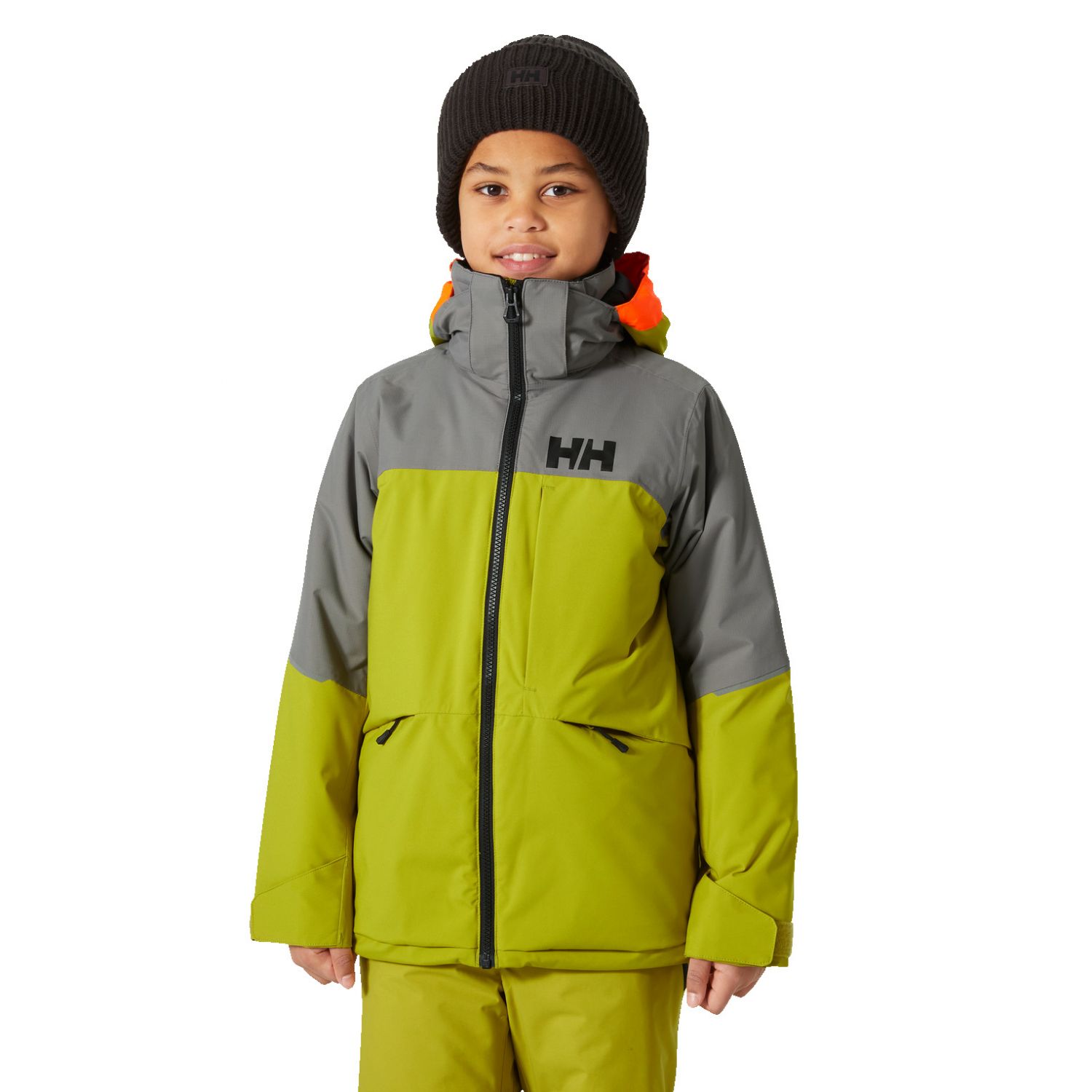 Giacca da sci Helly Hansen Summit, junior, giallo-verde