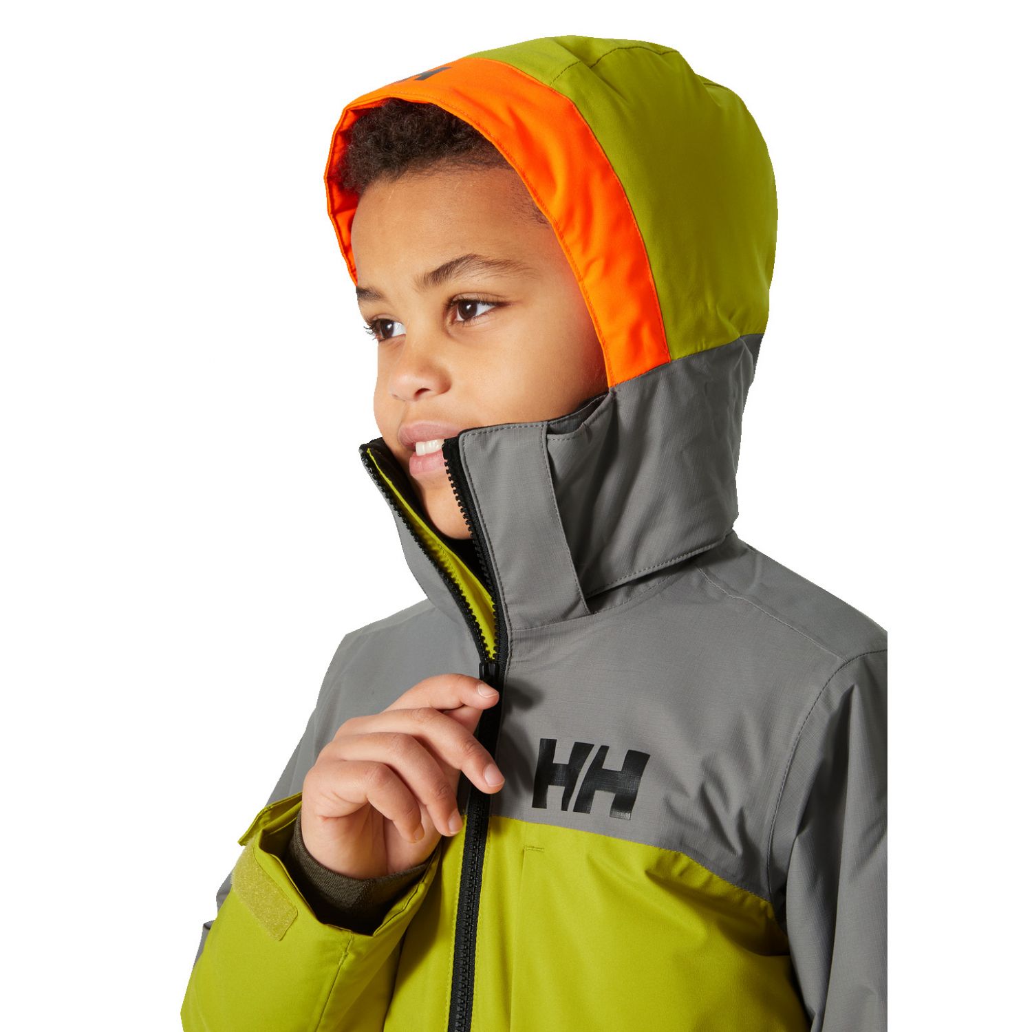 Giacca da sci Helly Hansen Summit, junior, giallo-verde