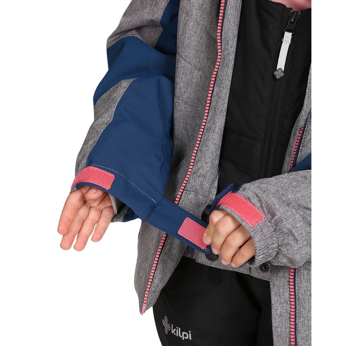 Giacca da sci Kilpi Alisia, junior, grigio