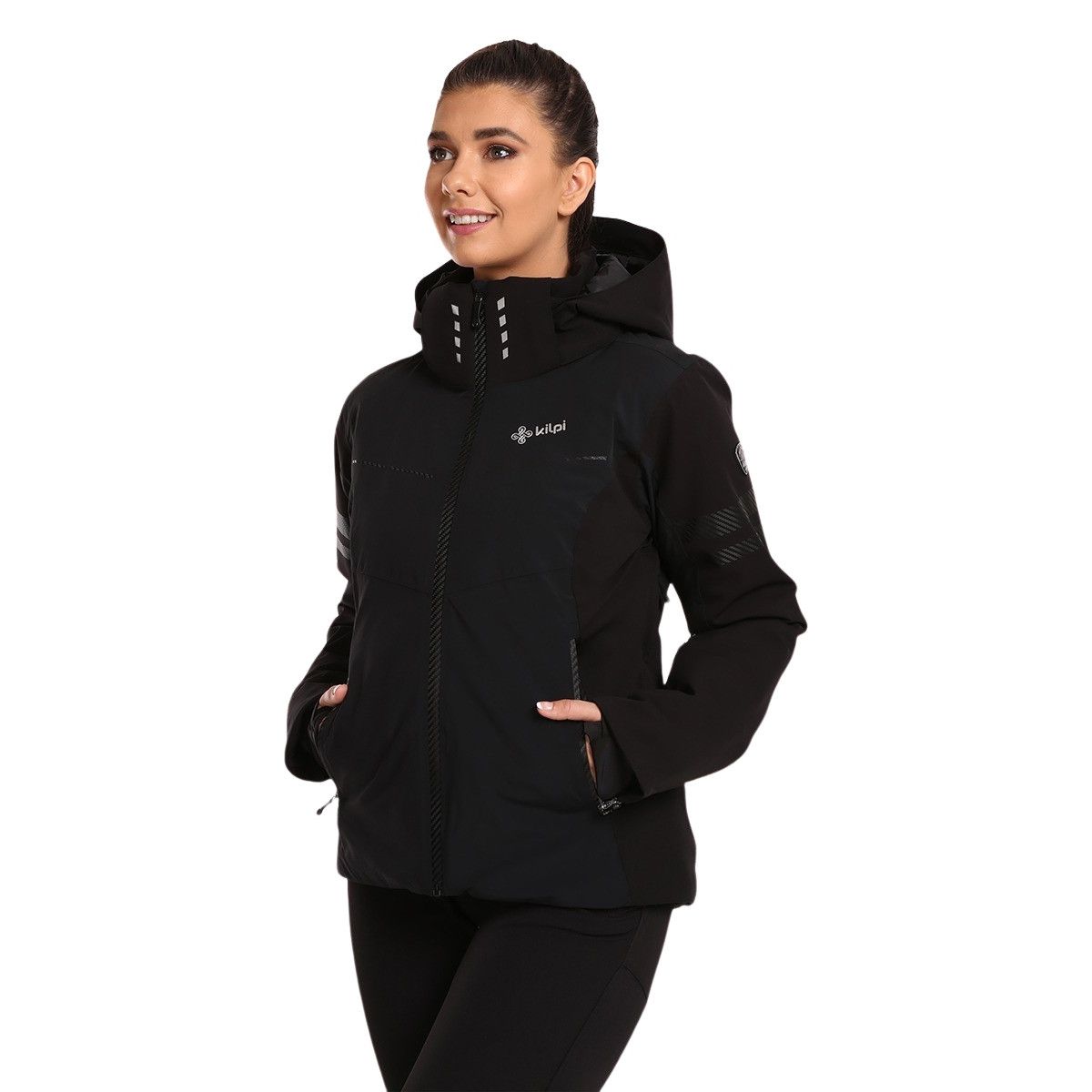 Giacca da sci Kilpi Lorien donna, nero