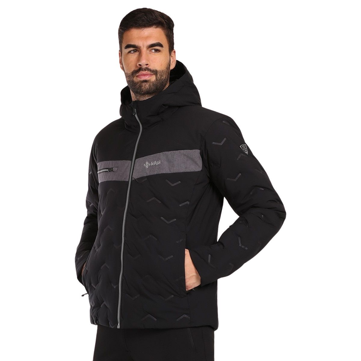 Giacca da sci Kilpi Teddy, uomo, nero