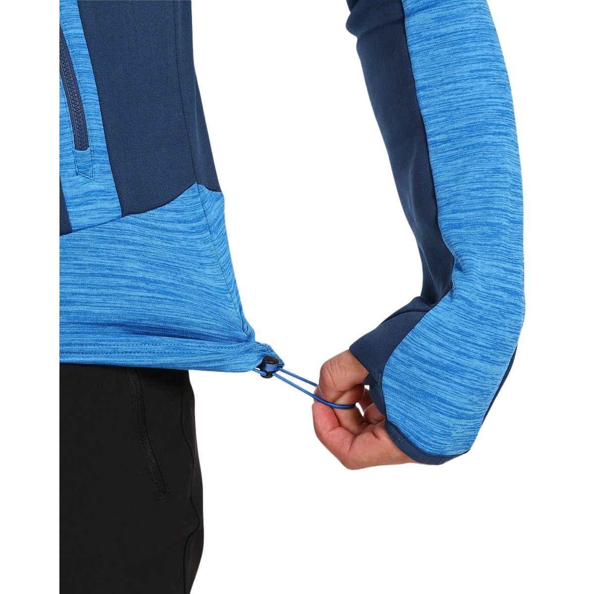 Giacca in pile Kilpi Freni, uomo, blu scuro