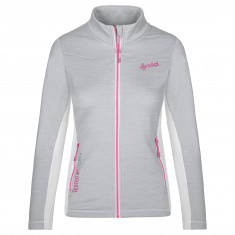 Giacca in pile Kilpi Siren-W da donna, bianco