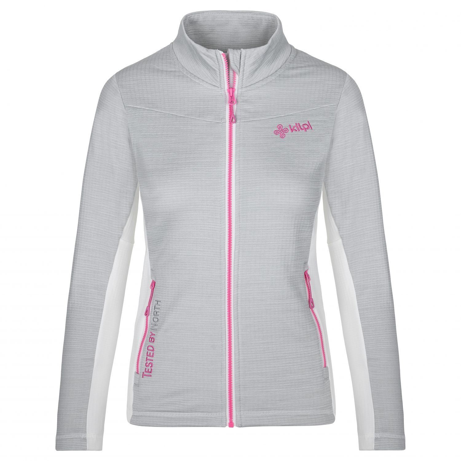 Giacca in pile Kilpi Siren-W da donna, bianco