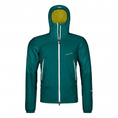 Giacca isolante Ortovox Westalpen Swisswool, uomo, turchese