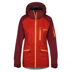 Giacca shell Kilpi Nalau, donna, rosso