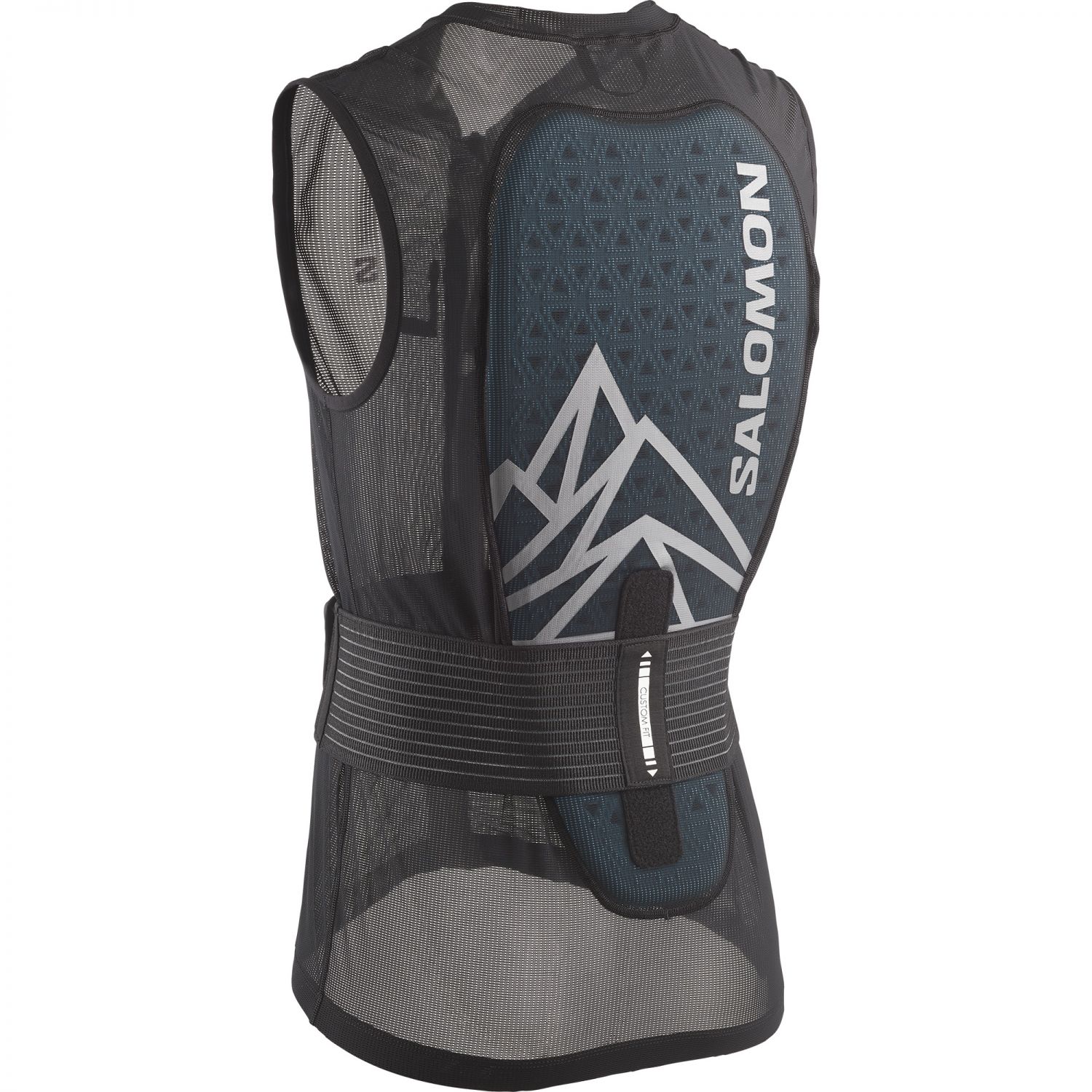 Gilet Salomon Flexcell Pro, paraschiena, nero