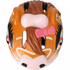 Girafa Crazy Safety, capacete para bicicleta, júnior, castanho