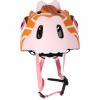 Girafa Crazy Safety, capacete para bicicleta, júnior, castanho