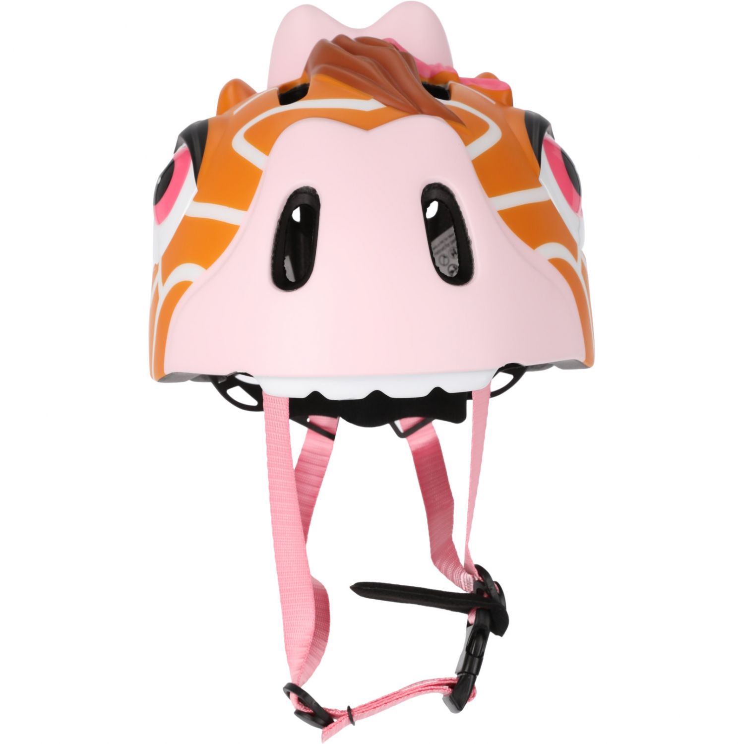 Girafa Crazy Safety, capacete para bicicleta, júnior, castanho