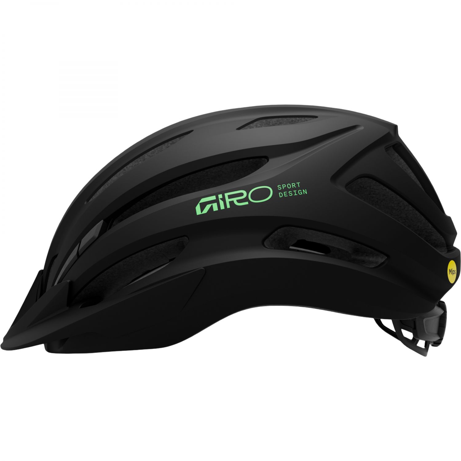 Giro Register Mips II, cască de bicicletă, junior, negru